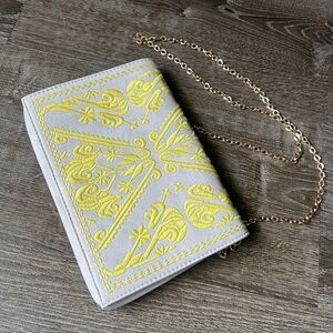 Stitched Crossbody/Clutch Purse
